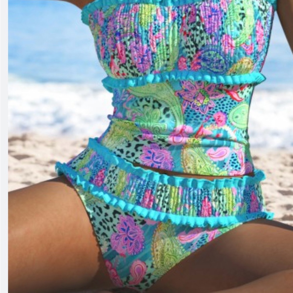Vibrant Floral Women's Bikini
